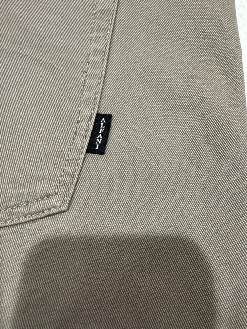 NWT - Alfani Men's Casual Straight-Leg‎ Pants in Khaki - 36x30